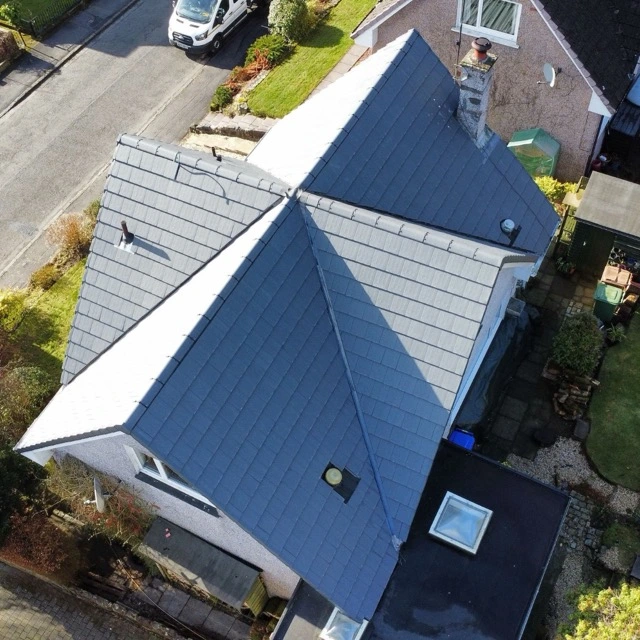 A recent roof job we completed in Falkirk